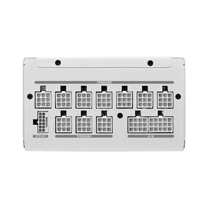 Super Flower LEADEX VIII Platinum PRO 1200W Power Supply White, 80 PLUS Platinum Certified Efficiency, ATX 3.1 and PCIe 5.1 Ready, Fully Modular Cable Design, High-Performance Gaming and Workstation PSU