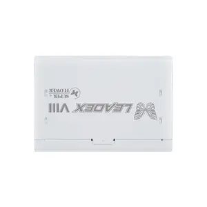 Super Flower LEADEX VIII Platinum PRO 1200W Power Supply White, 80 PLUS Platinum Certified Efficiency, ATX 3.1 and PCIe 5.1 Ready, Fully Modular Cable Design, High-Performance Gaming and Workstation PSU
