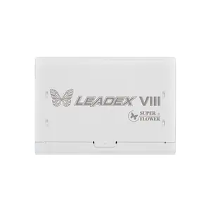Super Flower LEADEX VIII Platinum PRO 1200W Power Supply White, 80 PLUS Platinum Certified Efficiency, ATX 3.1 and PCIe 5.1 Ready, Fully Modular Cable Design, High-Performance Gaming and Workstation PSU