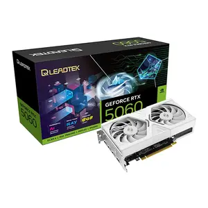 Leadtek WinFast RTX 5060 HURRICANE 8GB GDDR7 Graphics Card, Dual Fan Cooling, PCIe 5.0, HDMI 2.1b, DisplayPort 2.1b