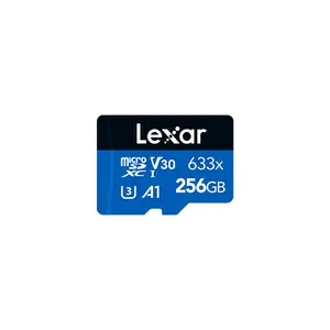 Lexar High-Performance 633x microSDHC/microSDXC UHS-I Memory Card BLUE Series, Up to 100MB/s Read Speed, Class 10 UHS-I Storage Card with SD Adapter