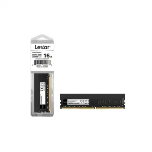 Lexar DDR4 UDIMM Desktop Memory 16GB 3200MHz PC4-25600 CL22 288-Pin Non-ECC Unbuffered Desktop RAM Memory Module for Gaming PCs, Office Computers, Workstations and High-Performance System Upgrade