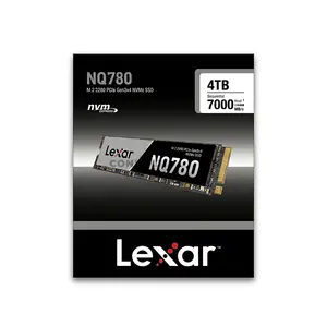 Lexar NQ780 M.2 2280 PCIe Gen 4x4 NVMe SSD 4TB Internal Solid State Drive, Up to 7000MB/s Read & 6000MB/s Write Speed, NVMe 2.0, 3D NAND High-Speed Storage Upgrade