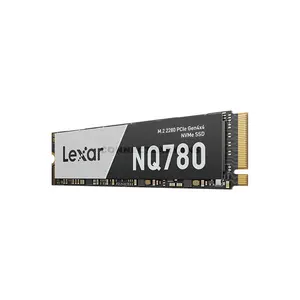 Lexar NQ780 M.2 2280 PCIe Gen 4x4 NVMe SSD 512GB Internal Solid State Drive, Up to 5000MB/s Read & 2500MB/s Write Speed, NVMe 2.0, 3D NAND High-Speed Storage Upgrade