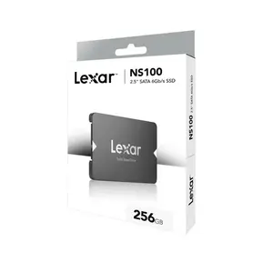 Lexar NS100 256GB 2.5 Inch SATA III Internal SSD, 6Gb/s High-Speed Interface, Up to 550MB/s Read Speed, 2.5-Inch Form Factor, Reliable Solid State Drive for Desktop and Laptop Upgrades