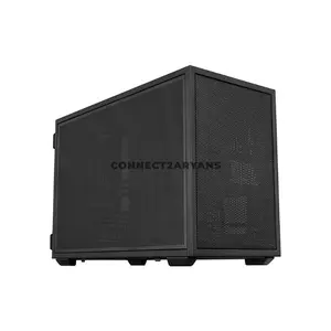 Lian Li B4-mATX Mesh Black Compact 21.3L Micro-ATX PC Case, M-ATX / Mini-ITX Support, Up to 358mm 4-Slot GPU, 360mm Radiator Support, 165mm CPU Cooler Clearance, 2x 120mm Slim Fans, Horizontal / Vertical Layout