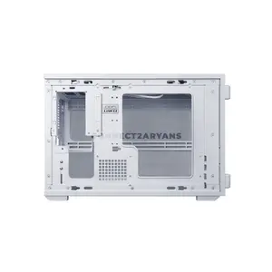 Lian Li B4-mATX Mesh White Compact 21.3L Micro-ATX PC Case, M-ATX / Mini-ITX Support, Up to 358mm 4-Slot GPU, 360mm Radiator Support, 165mm CPU Cooler Clearance, 2x 120mm Slim Fans, Horizontal / Vertical Layout