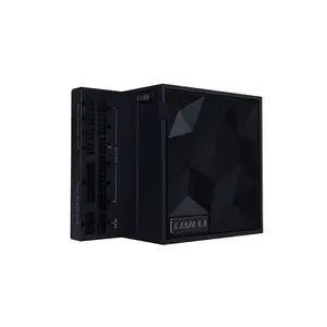 Lian Li Edge 850W Power Supply Black Edition, 80 PLUS Gold Certified Efficiency, Fully Modular Cable Design, High-Performance ATX PSU for Gaming and Workstation Systems