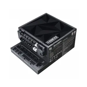 LIAN LI EDGE Platinum V2 1350W Black Fully Modular ATX 3.1 Power Supply with EDGE Hub V2, Triple Platinum Certified, 12V-2×6, 120mm FDB Fan, Japanese Capacitors, Model EG1350P