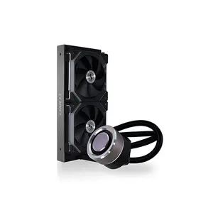 Lian Li Galahad 240S LB All-In-One Liquid Cooler Black Edition, 240mm Radiator Design, Dual Fan AIO CPU Cooling System, High-Performance Liquid Cooling Solution