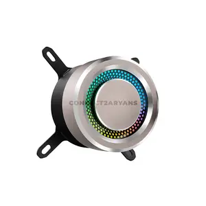 Lian Li GALAHAD AIO 240 Black 240mm ARGB Liquid CPU Cooler, 2× 120mm High Static Pressure Fans, 800–1900 RPM, 69.17 CFM Airflow, Aluminum Radiator, Intel LGA1700/1200/115X & AMD AM5/AM4, GA-240B
