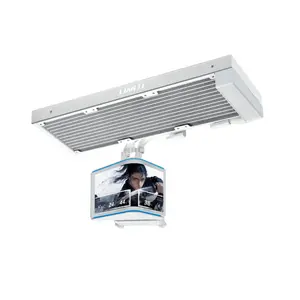 LIAN LI HydroShift II OLED Curved 360 Fanless White AIO Liquid CPU Cooler, 6.67-Inch 2288×1048 OLED, 500 Nits, 1600–2800 RPM Pump, 400×122×24mm Aluminum Radiator, Model GHS2OLDC36NW