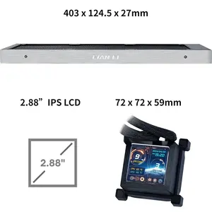 Lian Li HydroShift LCD 360S Liquid CPU Cooler Black Edition, 360mm Radiator Design, X3 Cooling Fans, LCD Display Pump Cap, Premium AIO Liquid Cooling System