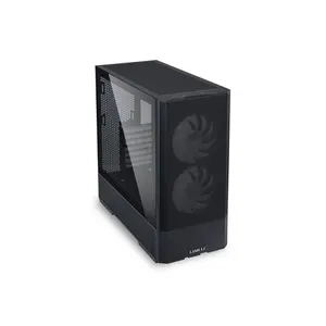 Lian Li Lancool 207 Mid Tower PC Case Black Edition, Tempered Glass Gaming Chassis, High-Airflow Design, Premium Gaming and Performance PC Case