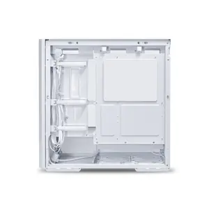 Lian Li Lancool 207 Mid Tower PC Case White Edition, Tempered Glass Gaming Chassis, High-Airflow Design, Premium Gaming and Performance PC Case