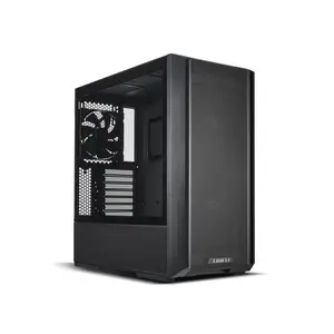 Lian Li LANCOOL 216 Mid Tower PC Case Black, ATX Motherboard Support, Dual 160mm High-Airflow Front Fans, Mesh Front Panel Design, Tempered Glass Side Panel, Performance Gaming Chassis