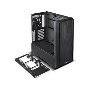 Lian Li LANCOOL 216 Mid Tower PC Case Black, ATX Motherboard Support, Dual 160mm High-Airflow Front Fans, Mesh Front Panel Design, Tempered Glass Side Panel, Performance Gaming Chassis