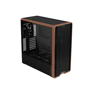 Lian Li Lancool 217 Mid Tower PC Case Black Edition, High-Airflow Tempered Glass Chassis, Advanced Cooling Support, Premium Gaming and Performance PC Case