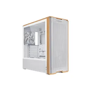 Lian Li Lancool 217 Mid Tower PC Case White Edition, High-Airflow Tempered Glass Chassis, Advanced Cooling Support, Premium Gaming and Performance PC Case