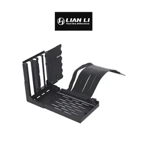 Lian Li Lancool II Vertical GPU Kit Black Edition, Graphics Card Vertical Mount Bracket Kit, PCIe Expansion Accessory, Premium Case Modding Upgrade
