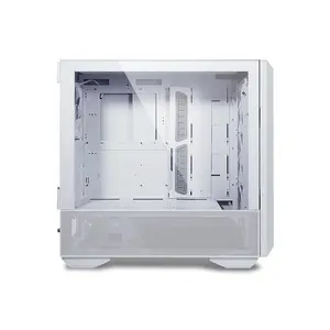Lian Li Lancool III Mid Tower PC Case Non-RGB White Edition, High-Airflow Tempered Glass Chassis, Advanced Cooling Support, Premium Gaming and Performance PC Case