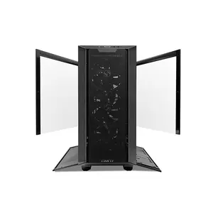 Lian Li Lancool III Mid Tower PC Case Non-RGB Black Edition, High-Airflow Tempered Glass Chassis, Advanced Cooling Support, Premium Gaming PC Case