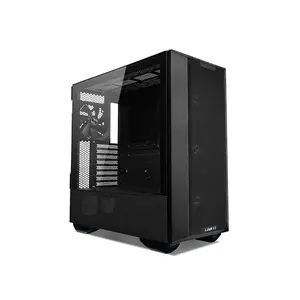Lian Li Lancool III Mid Tower PC Case Non-RGB Black Edition, High-Airflow Tempered Glass Chassis, Advanced Cooling Support, Premium Gaming PC Case