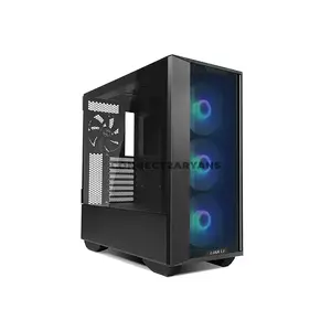 LIAN LI LANCOOL III RGB E-ATX Mid-Tower PC Black Case, 435mm GPU Support, Dual 420mm Radiator Support, 4 Pre-Installed 140mm PWM Fans, 187mm CPU Cooler Clearance & Tempered Glass