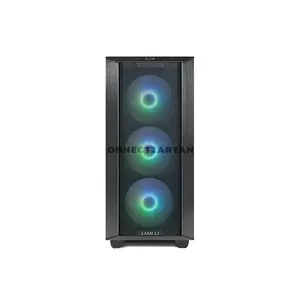 LIAN LI LANCOOL III RGB E-ATX Mid-Tower PC Black Case, 435mm GPU Support, Dual 420mm Radiator Support, 4 Pre-Installed 140mm PWM Fans, 187mm CPU Cooler Clearance & Tempered Glass
