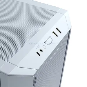 LIAN LI LANCOOL III RGB E-ATX Mid-Tower PC White Case, 435mm GPU Support, Dual 420mm Radiator Support, 4 Pre-Installed 140mm PWM Fans, 187mm CPU Cooler Clearance & Tempered Glass