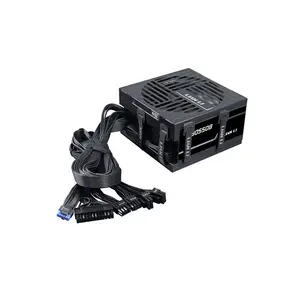 Lian Li RB Series 550W Power Supply Black Edition, 80 PLUS Bronze Certified Efficiency, ATX Form Factor Design, Reliable Power Delivery for Gaming and Productivity Systems