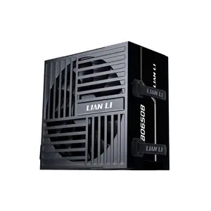 Lian Li RB Series 650W Power Supply Black Edition, 80 PLUS Bronze Certified Efficiency, ATX Form Factor Design, Reliable Power Delivery for Gaming and Productivity Systems