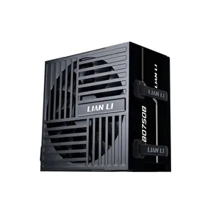 Lian Li RB Series 750W Power Supply Black Edition, 80 PLUS Bronze Certified Efficiency, ATX Form Factor Design, Reliable Power Delivery for Gaming and Productivity Systems