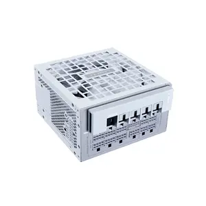 Lian Li RS Gold 1000W Power Supply with Hub White Edition, 80 PLUS Gold Certified Efficiency, Fully Modular Cable Design, Integrated Hub Connectivity, High-Performance ATX PSU