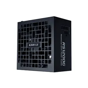 Lian Li RS Gold 1200W Power Supply with Hub Black Edition, 80 PLUS Gold Certified Efficiency, Fully Modular Cable Design, Integrated Hub Connectivity, High-Performance ATX PSU