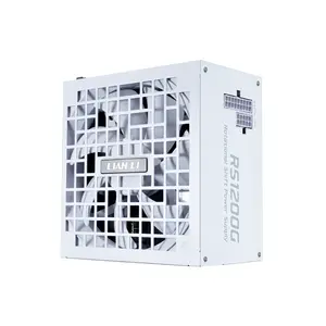 Lian Li RS Gold 1200W Power Supply with Hub White Edition, 80 PLUS Gold Certified Efficiency, Fully Modular Cable Design, Integrated Hub Connectivity, High-Performance ATX PSU