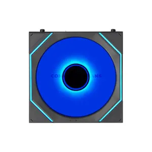 LIAN LI UNI FAN SL-INF FLEX 120 ARGB PWM Case Fans Black 12SLIN1F3B, 2300 RPM, 67 CFM, 3.4mmH₂O, Fluid Dynamic Bearing, Triple Pack with L-Wireless Controller