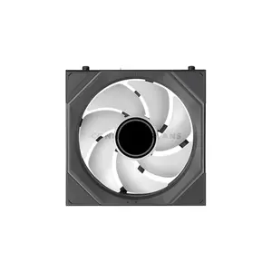 Lian Li UNI FAN SL-INF FLEX 120 Reverse Blade Black 3-Pack ARGB Case Fans, 120mm PWM, 200–2200 RPM, 65.7 CFM Airflow, 2.85mmH₂O Static Pressure, Infinity Mirror RGB, FDB Bearing, L-Wireless Controller Included, 12RSLIN1F3B