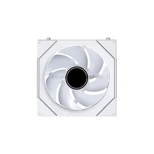 Lian Li UNI FAN SL-INF FLEX 120 Reverse Blade White 3-Pack ARGB Case Fans, 120mm PWM, 200–2200 RPM, 65.7 CFM Airflow, 2.85mmH₂O Static Pressure, Infinity Mirror RGB, FDB Bearing, L-Wireless Controller Included, 12RSLIN1F3W