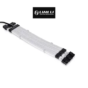 Lian Li Strimer Plus 3×8 V2 163 LED RGB Extension Cable for VGA, Addressable RGB GPU Power Cable, High-Density LED Lighting Design, Premium Graphics Card Modding Accessory