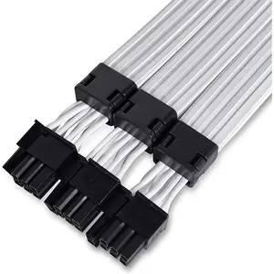 Lian Li Strimer Plus 3×8 V2 163 LED RGB Extension Cable for VGA, Addressable RGB GPU Power Cable, High-Density LED Lighting Design, Premium Graphics Card Modding Accessory