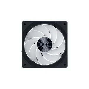 Lian Li UNI FAN CL Wireless 3-Pack ARGB Cooling Fan Kit Black Edition, PWM Daisy-Chain Design, Wireless Lighting Control, High-Airflow PC Cooling Solution