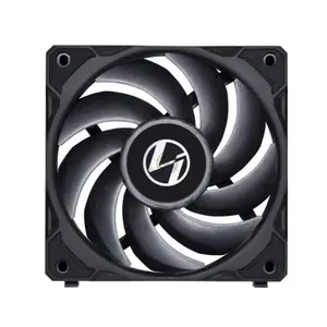 Lian Li UNI Fan P28 Pack of 3 Black Edition, High-Performance PWM Cooling Fan Kit, Optimized Airflow Design, Premium PC Cooling Solution