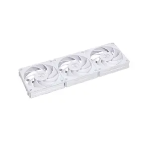Lian Li UNI Fan P28 Single Fan White Edition, High-Performance PWM Cooling Fan, Optimized Airflow Design, Premium PC Cooling Solution