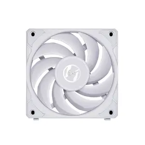 Lian Li UNI Fan P28 Single Fan White Edition, High-Performance PWM Cooling Fan, Optimized Airflow Design, Premium PC Cooling Solution
