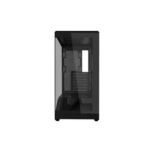 Lian Li Vector V100 Mid Tower PC Case Black Edition, Tempered Glass Gaming Chassis, High-Airflow Design, Premium Gaming and Performance PC Case