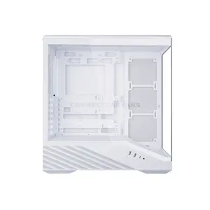 Lian Li Vector V100 Mid Tower PC Case White Edition, Tempered Glass Gaming Chassis, High-Airflow Design, Premium Gaming and Performance PC Case