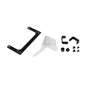 LIAN LI VG4v4 Multi-Direction Vertical GPU Bracket White, 4-Slot GPU Support, PCIe 5.0 x16 200mm Riser Cable, 3-Level Height & Tilt Adjustment, 5V ARGB, 10kg Anti-Sag Support, Model VG4-5-V4W