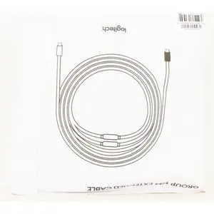 Logitech 15 Meter Extended Cable for GROUP Conference Camera, Long-Distance Conference System Connectivity Cable, Professional Video Conferencing Accessory