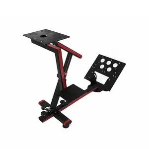 Logitech Adjustable Racing Steering Wheel Stand, Foldable Simulator Wheel Mount Stand, Adjustable Driving Position Design, Racing Wheel Support Platform